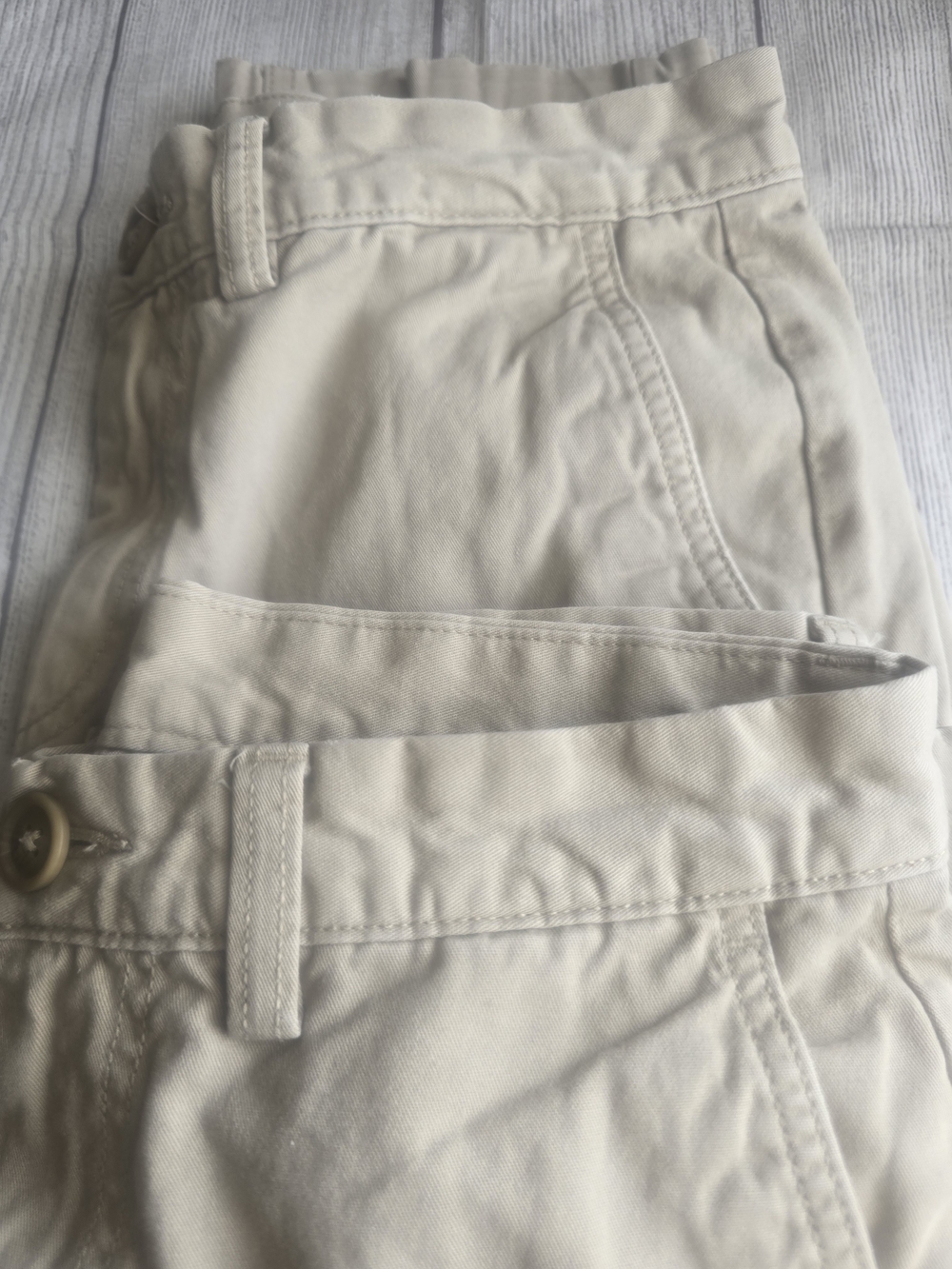 2 Old Navy Men's Lightweight Beige Chino Pants EUC
